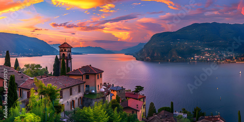 Charming Sala Comacina Village, Lake Como photo