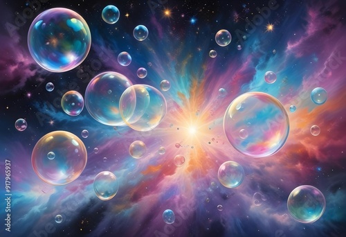 visualization of space with Bubble