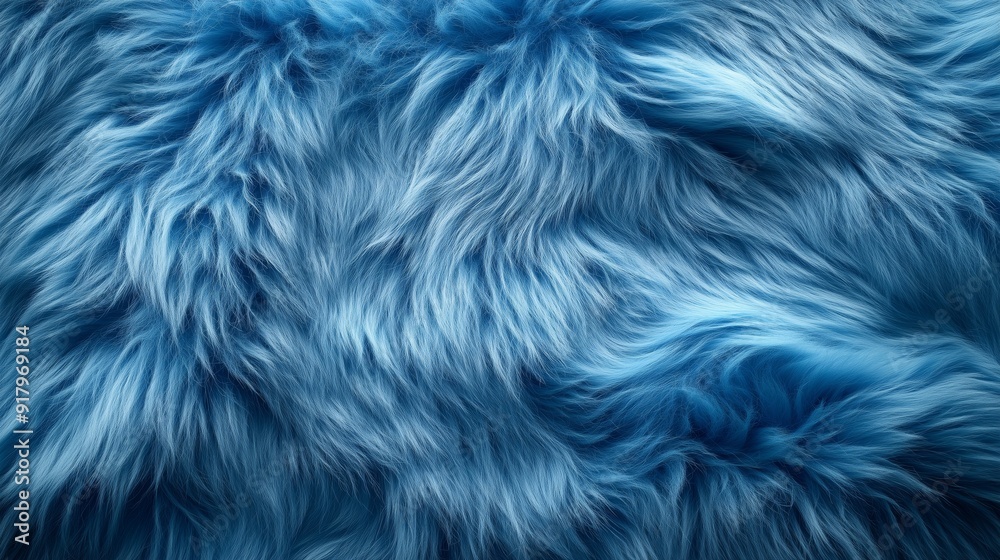 Soft blue fluffy fur texture background Soft blue fluffy fur texture background