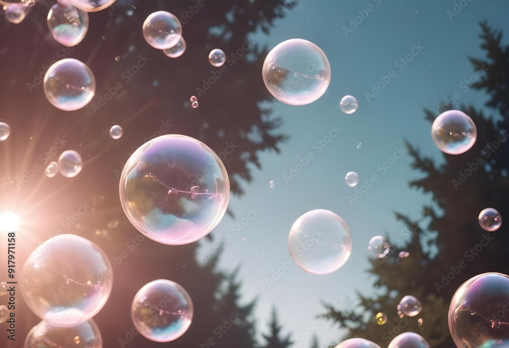 Bubbles floating on a black background with the words bubbles on the bottom Bubbles floating on a black background with the words bubbles on the bottom