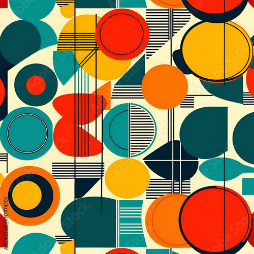 seamless pattern with circles