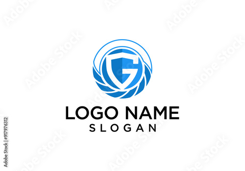 anchor rope and tire logo vector design. coast guard or rescue team logo