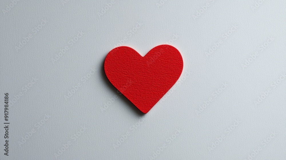 a red heart on a white background a red heart on a white background