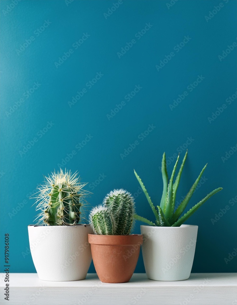 屋内の棚の上の多肉植物とサボテンとコピースペース(Succulents and cacti on shelves indoors with copy space)
屋内の棚の上の多肉植物とサボテンとコピースペース(Succulents and cacti on shelves indoors with copy space)