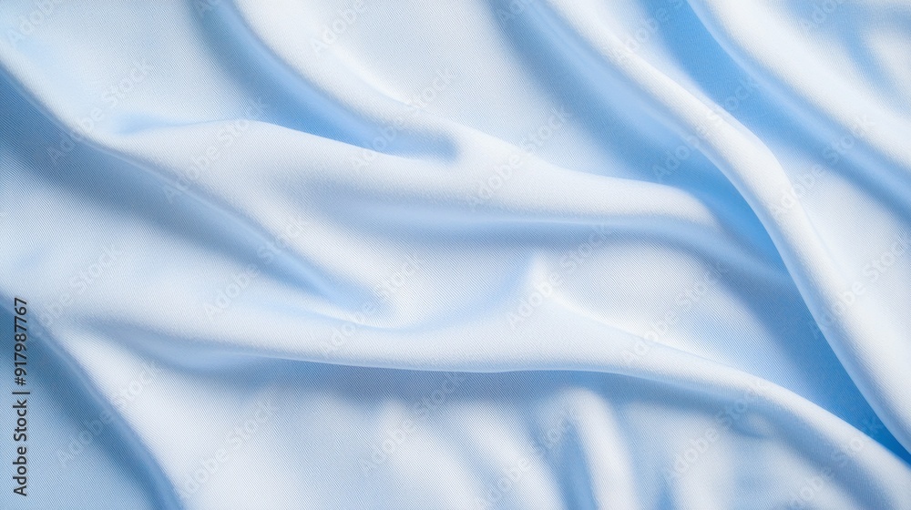 a close up of a blue and white fabric a close up of a blue and white fabric
