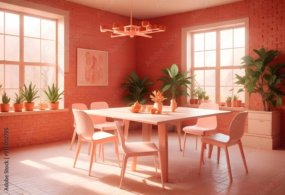 A living room with a blue wall and a painting of a bird on the wall Photo modern style interior room 3d illustration A living room with a blue wall and a painting of a bird on the wall Photo modern style interior room 3d illustration