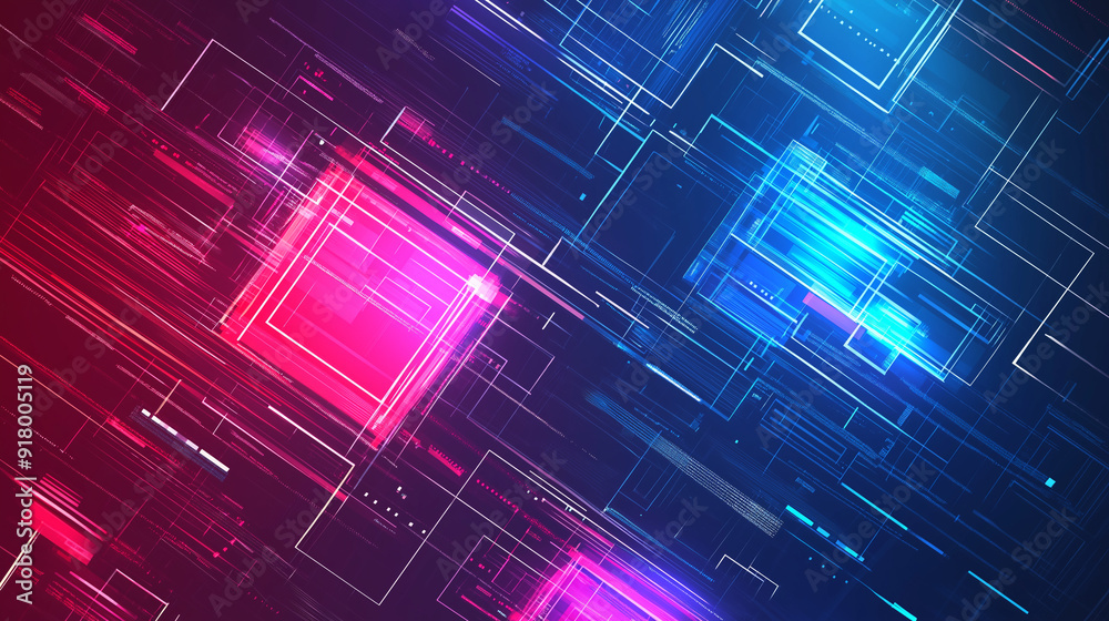 Abstract holographic neon wall, digital future with moving dark rainbow colors. Gradient design element for banner, background, wallpaper and cover Abstract holographic neon wall, digital future with moving dark rainbow colors. Gradient design element for banner, background, wallpaper and cover