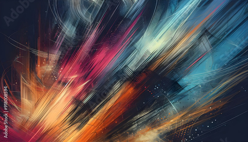 Scratch brush abstract background