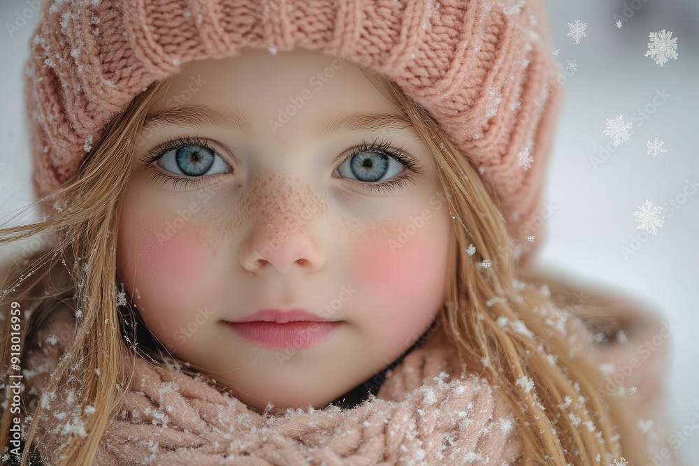 joyful child in winter wonderland rosy cheeks peek from cozy hat and jacket snowflakes dance around creating magical atmosphere eyes sparkle with wonder and excitement joyful child in winter wonderland rosy cheeks peek from cozy hat and jacket snowflakes dance around creating magical atmosphere eyes sparkle with wonder and excitement