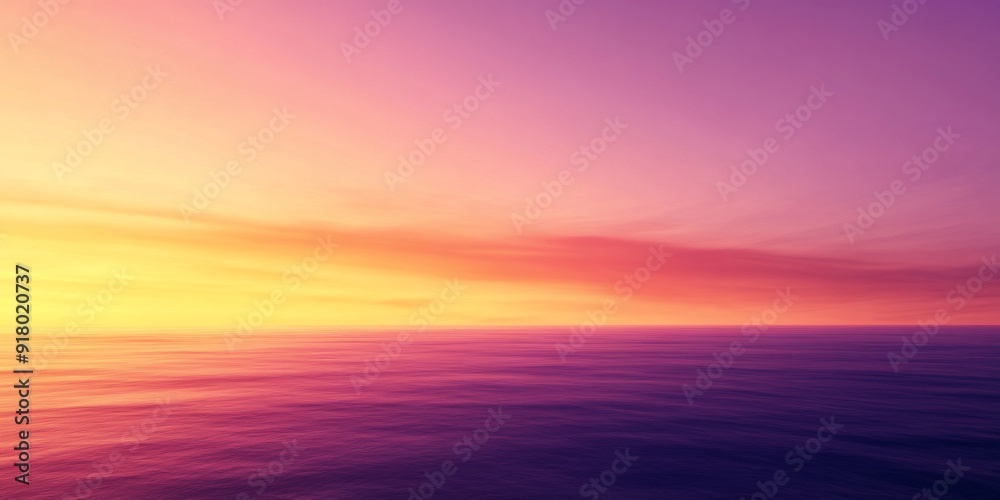 Ethereal Seascape at Dusk: A Fantasy-Inspired Panoramic Sky Filled with Vivid Purple, Orange, and Yellow Hues for an Uplifting and Tranquil Experience. Ethereal Seascape at Dusk: A Fantasy-Inspired Panoramic Sky Filled with Vivid Purple, Orange, and Yellow Hues for an Uplifting and Tranquil Experience.