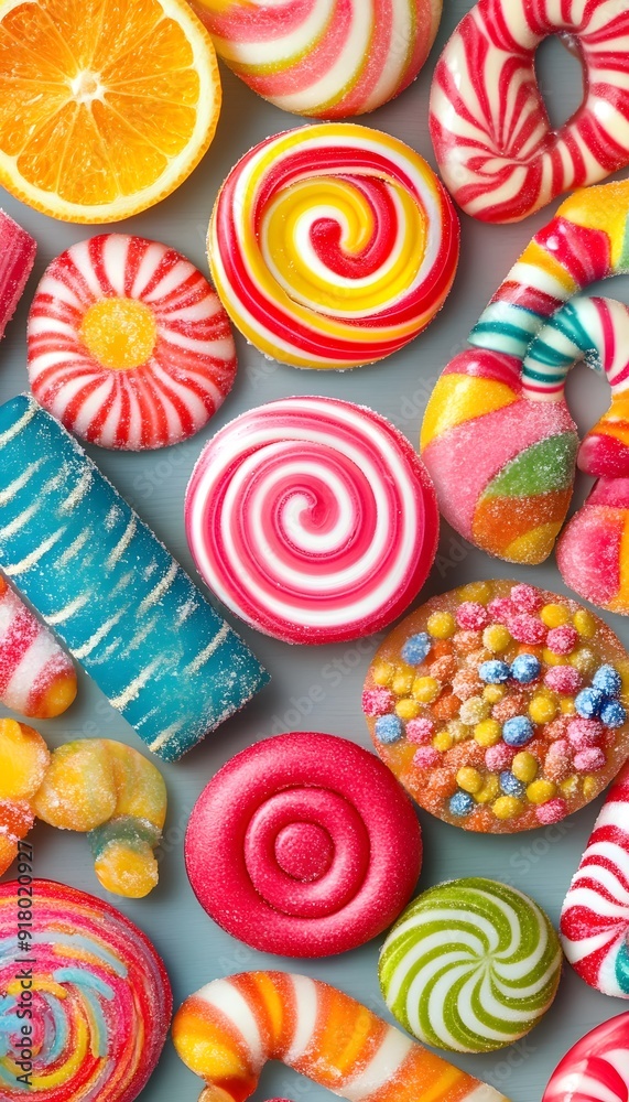 Sweet Candies Background Sweet Candies Background