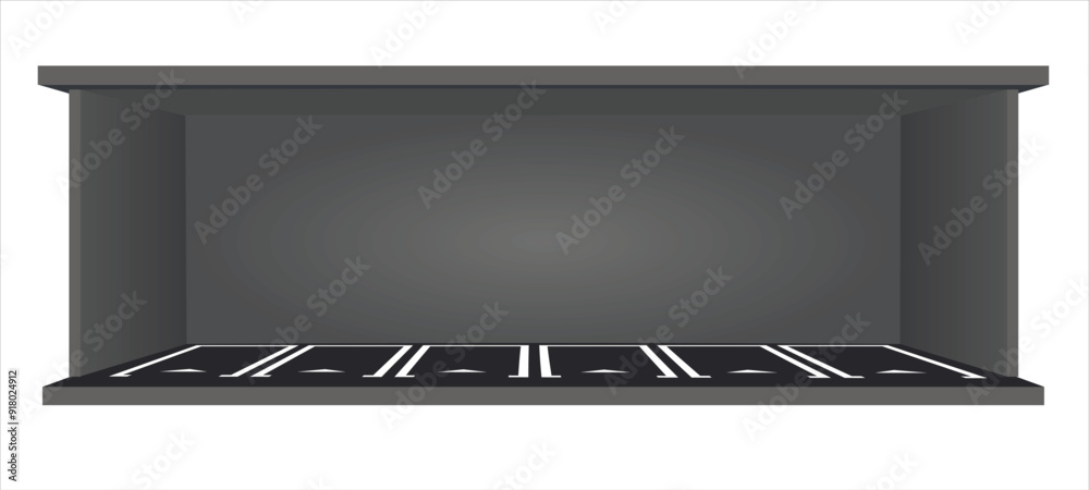 Parking garage lot. vector illustration Parking garage lot. vector illustration