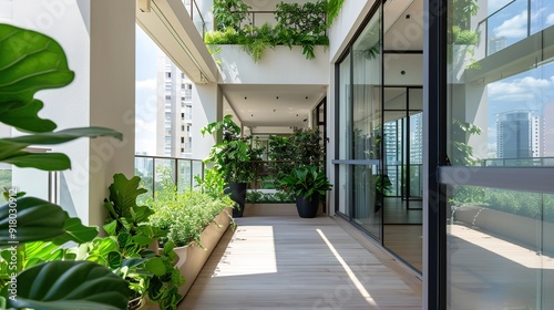 Serene Urban Oasis - High-Rise Condominium with Lush Rooftop Garden Retreat