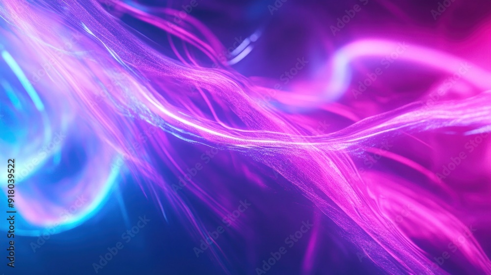 Abstract Neon Light Art Abstract Neon Light Art