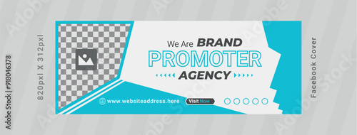 Creative vector Facebook Cover Design, Layout & advertising,
Business marketing social media Facebook cover template 