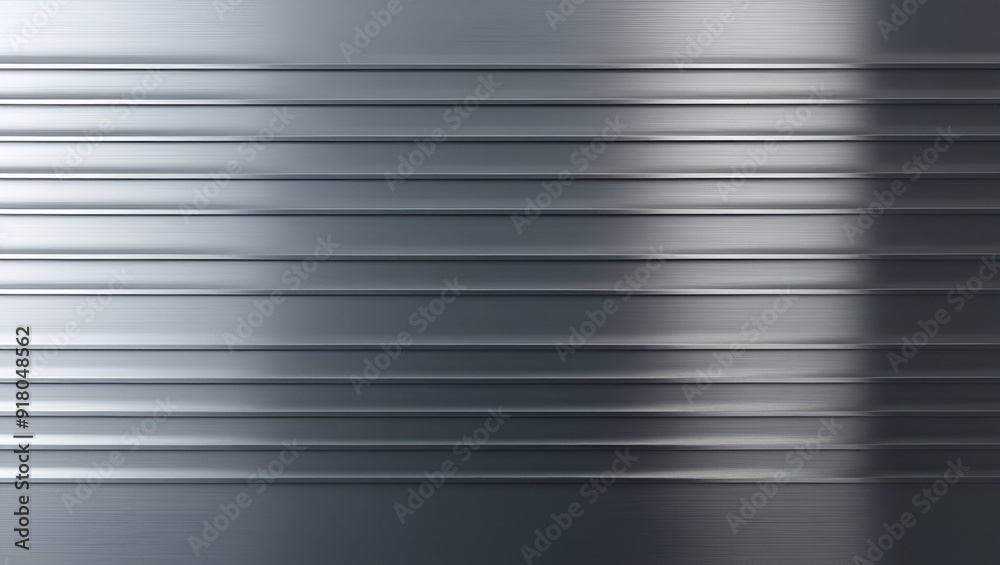 Obraz premium Brushed metal texture stripes grey Background 
