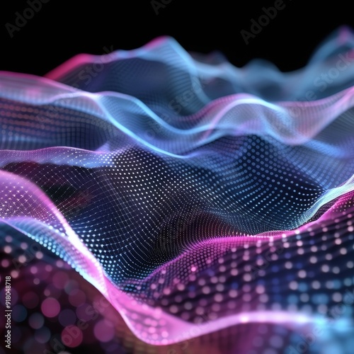 Digital Abstract Background Wallpaper of Creative Manipulation