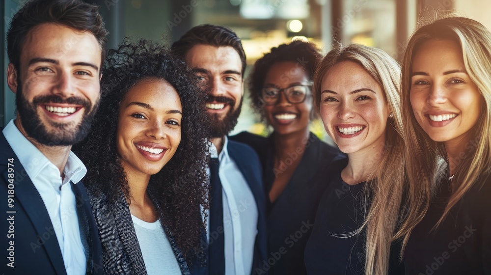 Diverse Business Team Collaborating in Office Generative AI Diverse Business Team Collaborating in Office Generative AI