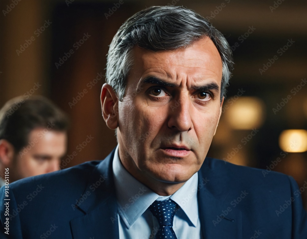 portrait of a confused business man portrait of a confused business man