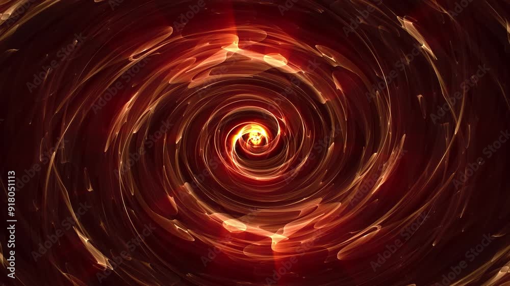 Hot energy swirl made of glowing liquid plasma spinning around a shiny light on a dark background. Golden flame power vortex with magic ethereal stream. Bright spiral of smooth round flow. 4K 60 fps Hot energy swirl made of glowing liquid plasma spinning around a shiny light on a dark background. Golden flame power vortex with magic ethereal stream. Bright spiral of smooth round flow. 4K 60 fps
