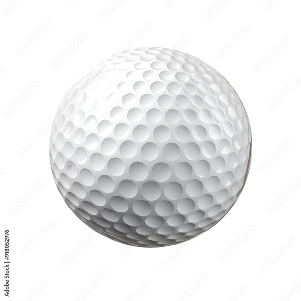 Classic white golf ball with a dimpled surface, showcasing precise detailing and texture. Perfect for sports-themed designs, golf accessories, or outdoor activity promotions, Isolated Transparent PNG Classic white golf ball with a dimpled surface, showcasing precise detailing and texture. Perfect for sports-themed designs, golf accessories, or outdoor activity promotions, Isolated Transparent PNG