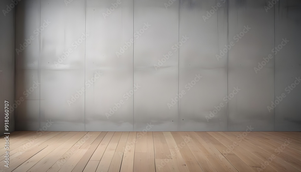 A blank wall and floor in a Livingroom with sunlight streaming through a window, casting shadows on the floor A blank wall and floor in a Livingroom with sunlight streaming through a window, casting shadows on the floor