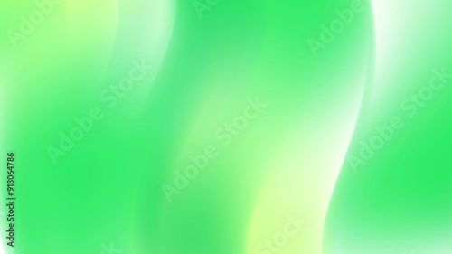 Wallpaper Mural Green and white gradient background with smooth curves suitable for abstract designs, presentations, digital art, website backgrounds, and wallpapers. Torontodigital.ca