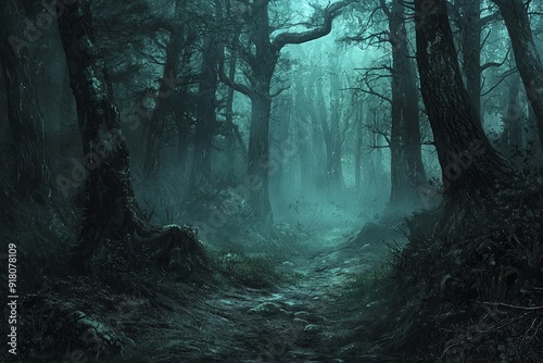 Haunted forest backgrounds