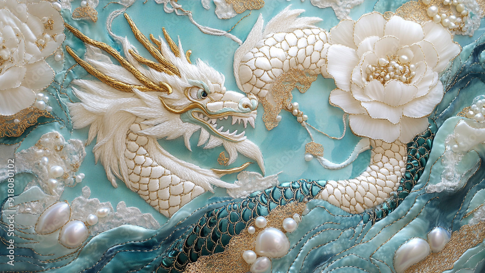 Luxurious Cell Phone Case: Chinese Dragon and Peony Art Luxurious Cell Phone Case: Chinese Dragon and Peony Art