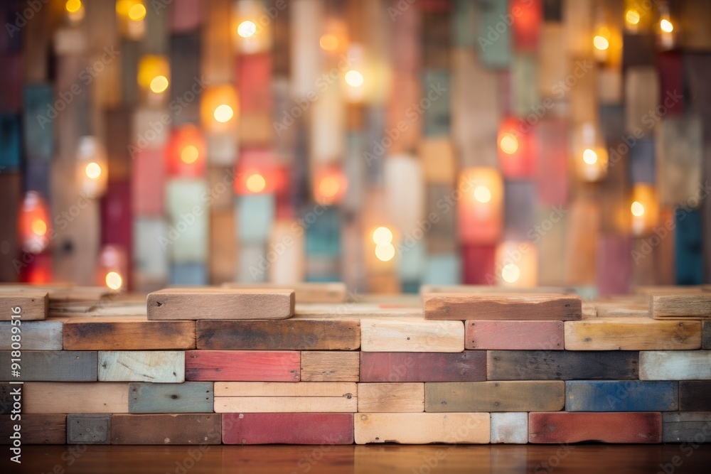 Reclaimed Wood Material Structure Background - Generative AI Reclaimed Wood Material Structure Background - Generative AI
