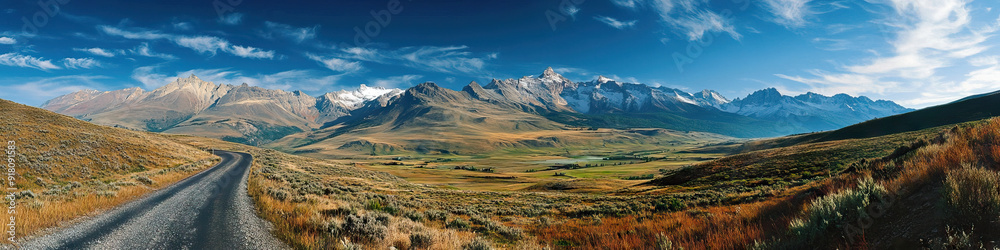 An untouched stretch of mountainous terrain, inviting drivers to take in the breathtaking vistas. An untouched stretch of mountainous terrain, inviting drivers to take in the breathtaking vistas.