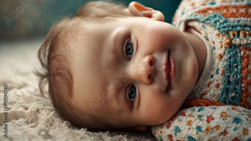 portrait of a baby