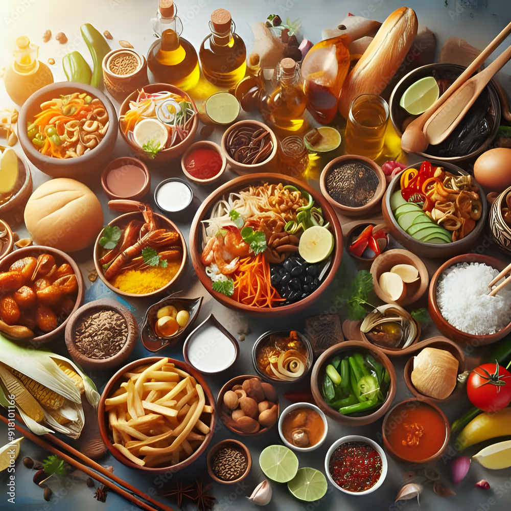 food in the restaurant/ food in the restaurant/