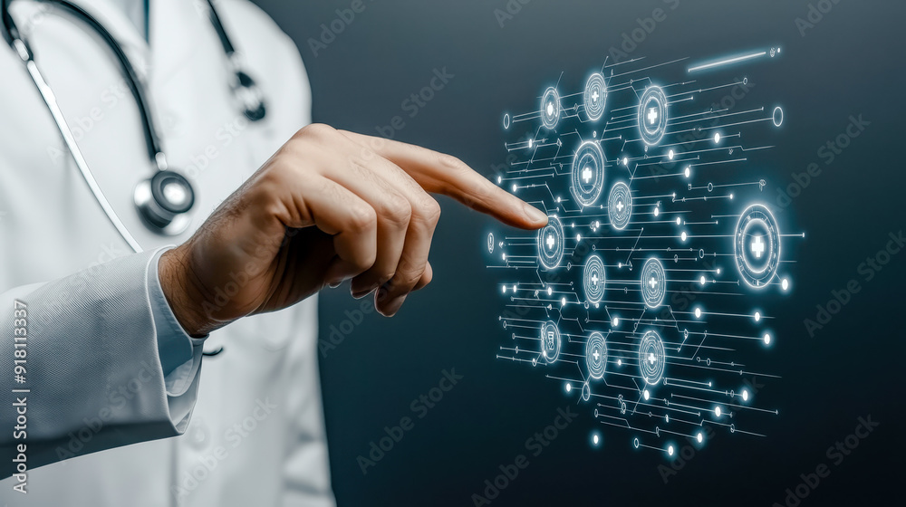 Cutting-Edge Virtual Medicine A Neurologist or Radiologist Utilizing Advanced Digital Tools for Innovative Healthcare Solutions Cutting-Edge Virtual Medicine A Neurologist or Radiologist Utilizing Advanced Digital Tools for Innovative Healthcare Solutions