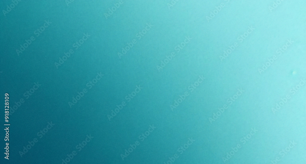 Fototapeta premium Abstract Gradient blue teal white background. Blurred blue turquoise water backdrop. Vector illustration for your graphic design, banner, summer, wallpaper or aqua poster, website