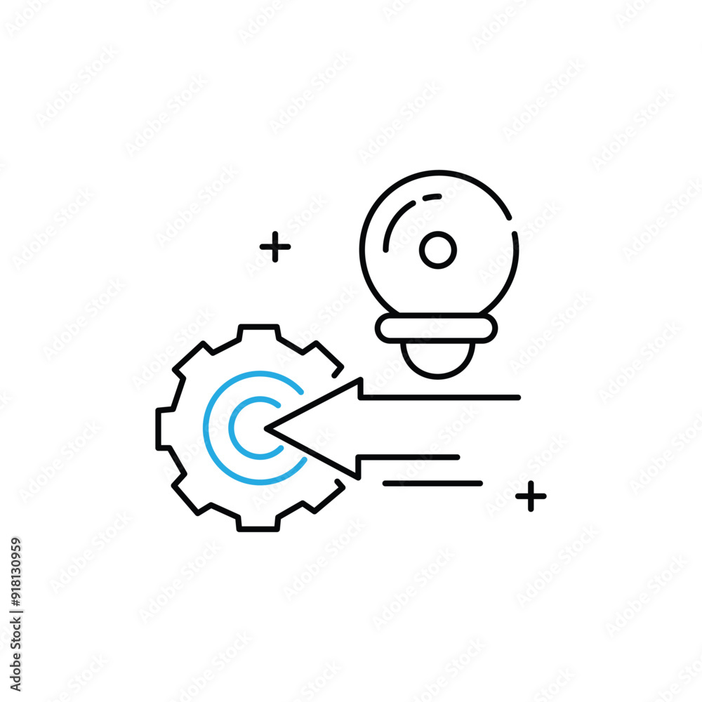 Human Perception, Perception Awareness, Visual Perception vector Icon Design with Editable Stroke Human Perception, Perception Awareness, Visual Perception vector Icon Design with Editable Stroke