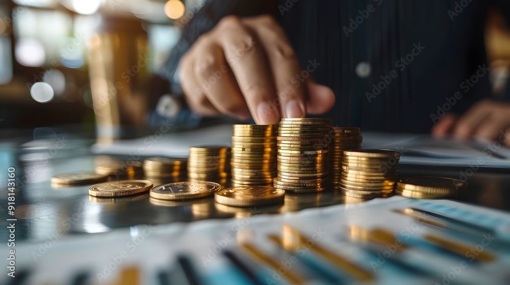 Financial Advisor Presenting Wealth Management Strategies Financial Advisor Presenting Wealth Management Strategies