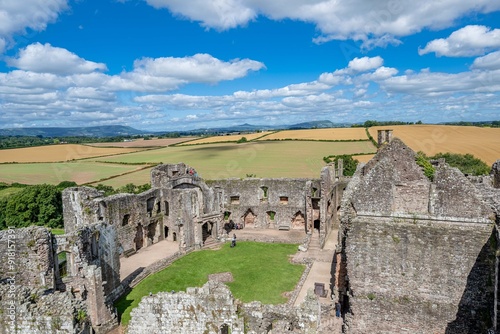 raglan castle, wales