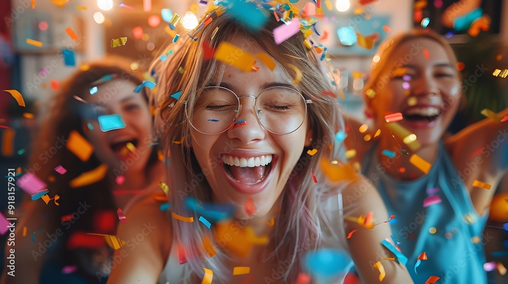 Friends Gather for Surprise Birthday Party Infectious Joy and Excitement Captured Friends Gather for Surprise Birthday Party Infectious Joy and Excitement Captured