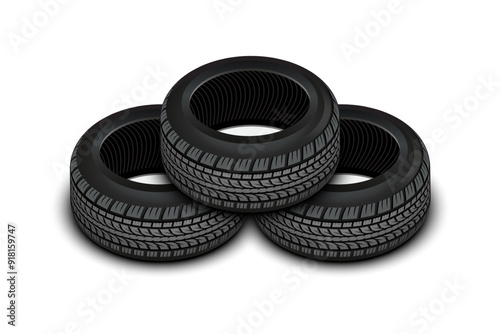 Creative car tire advertisement poster Information Banner Store poster Flyer Brochure