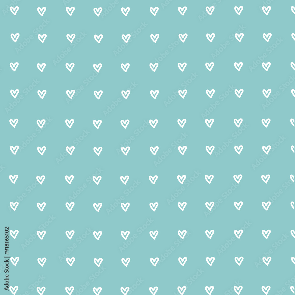 Mini heart pattern Mini heart pattern