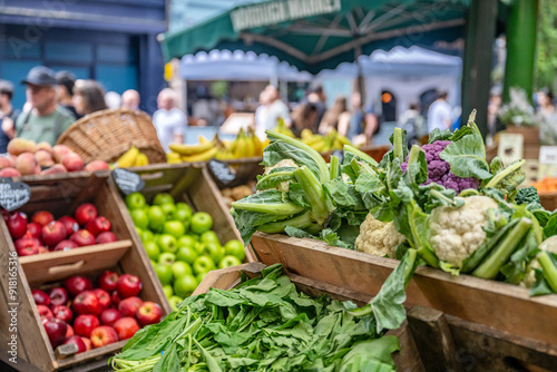 borough market, london, england photo