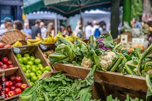 Принти на полотні borough market, london, england