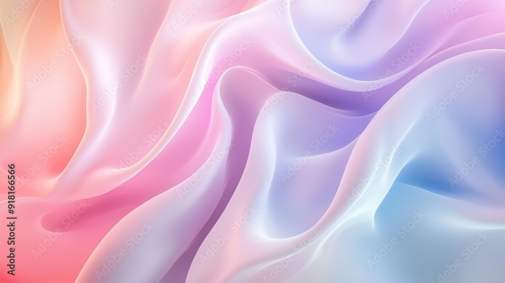 Abstract Pastel Background for Gentle and Sophisticated Designs Generative AI Abstract Pastel Background for Gentle and Sophisticated Designs Generative AI