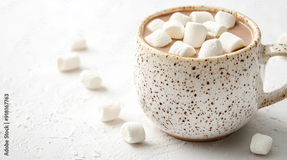 Warm and Cozy Winter Mug with Marshmallows, Perfect for a Relaxing Winter Morning Generative AI Warm and Cozy Winter Mug with Marshmallows, Perfect for a Relaxing Winter Morning Generative AI