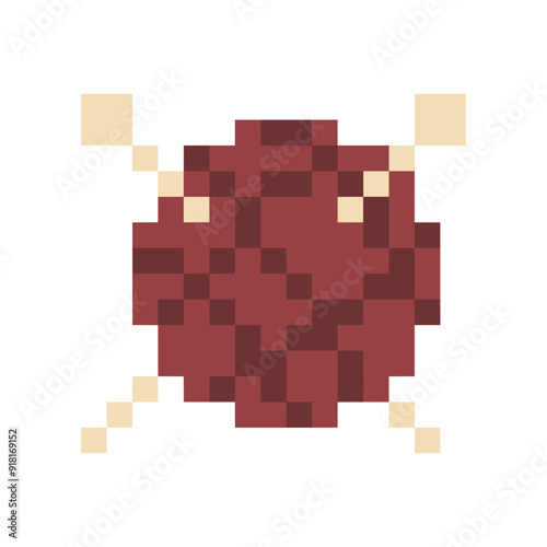 knit ball pixel art for your needs