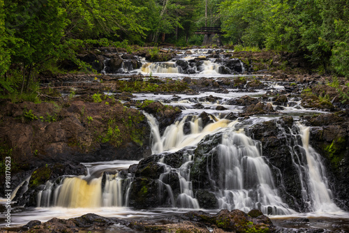 Tyler Forks River Cascading Waterfall