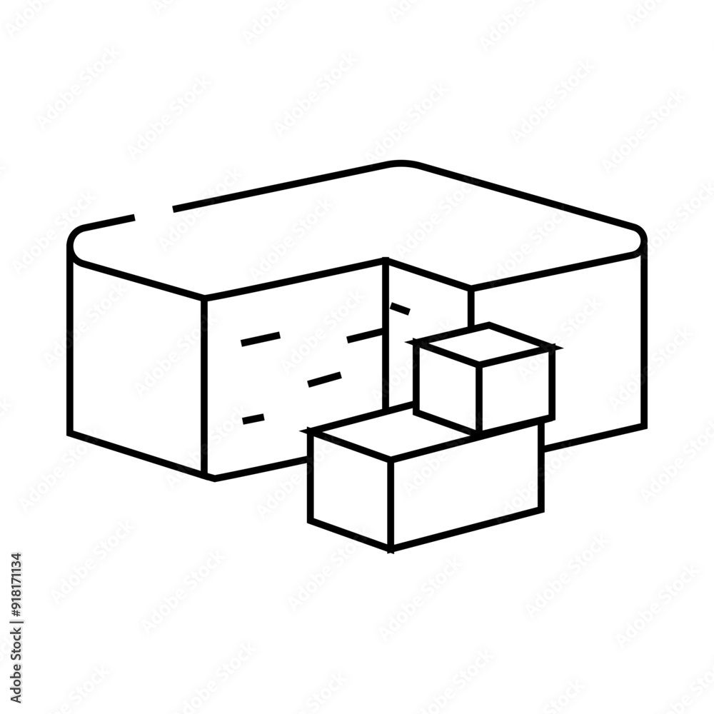cheddar cheese line icon vector. cheddar cheese sign. isolated contour symbol black illustration cheddar cheese line icon vector. cheddar cheese sign. isolated contour symbol black illustration