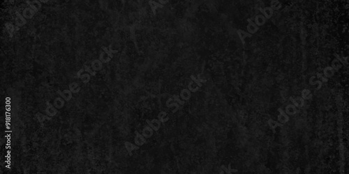 Abstract grunge background design with textured black stone concrete wall. abstract dark black background backdrop studio, cement concrete wall texture. marble texture background. black paper texture.
