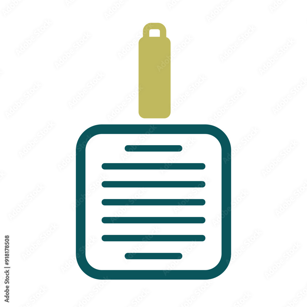 Grill pan vector icon. Kitchen appliance